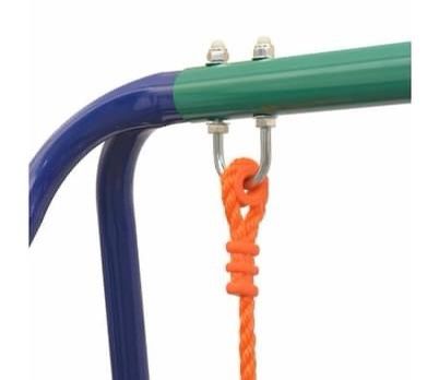 2-in-1 Single Swing and Toddler Swing Orange