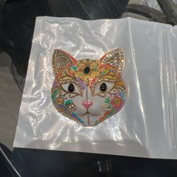 Cat face  design artwork