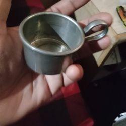 95% Silver Antique Teacup