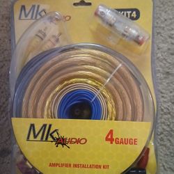 4 Gauge MK Audio Amp Kit New In The Box