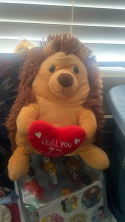 Porky Pine Plushie $10