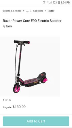 Razor electric scooter