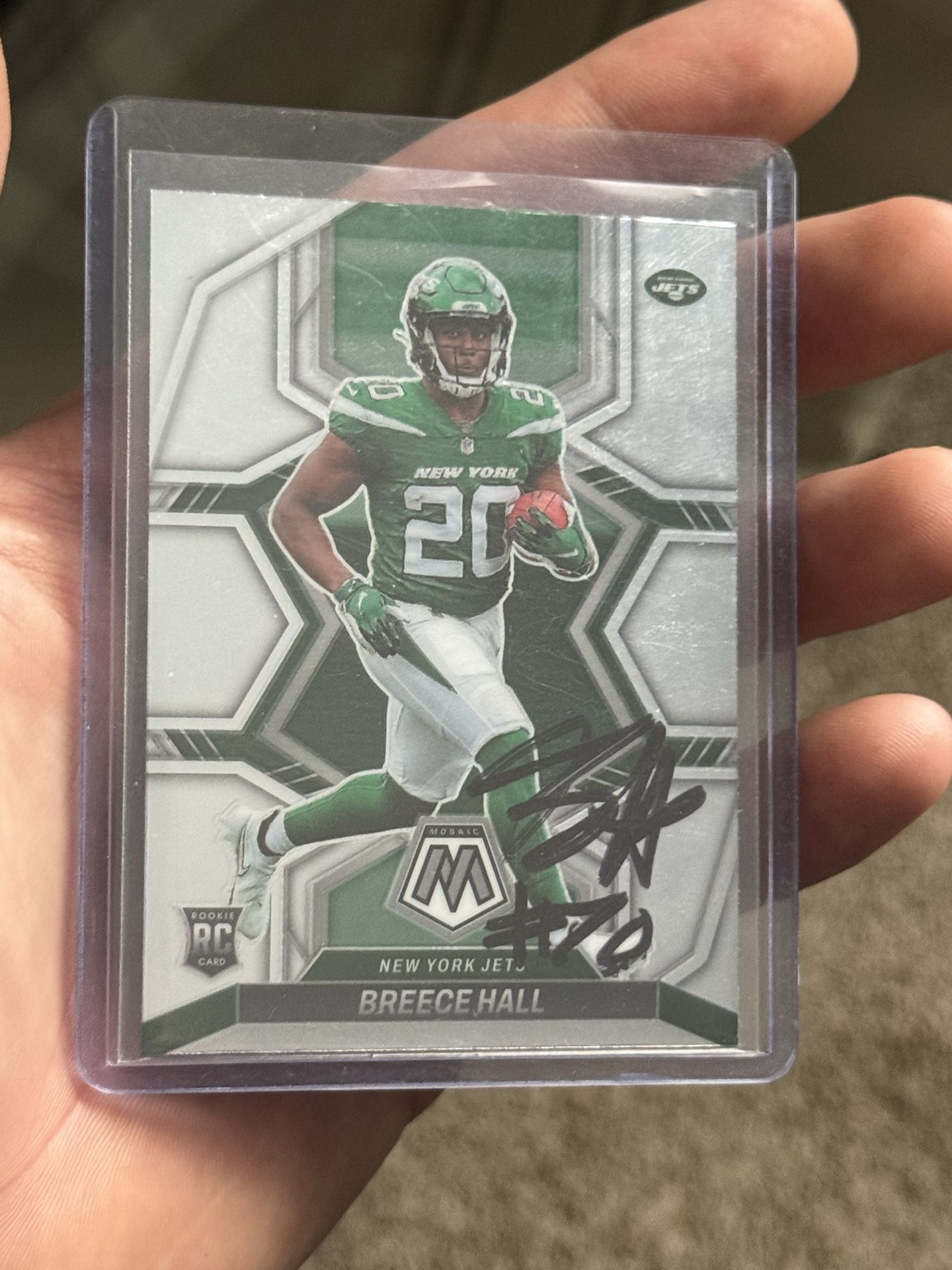 Breece Hall Rookie Auto