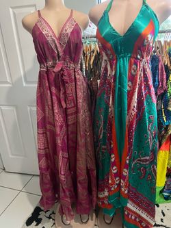 Vestidos de playa de differences colored
