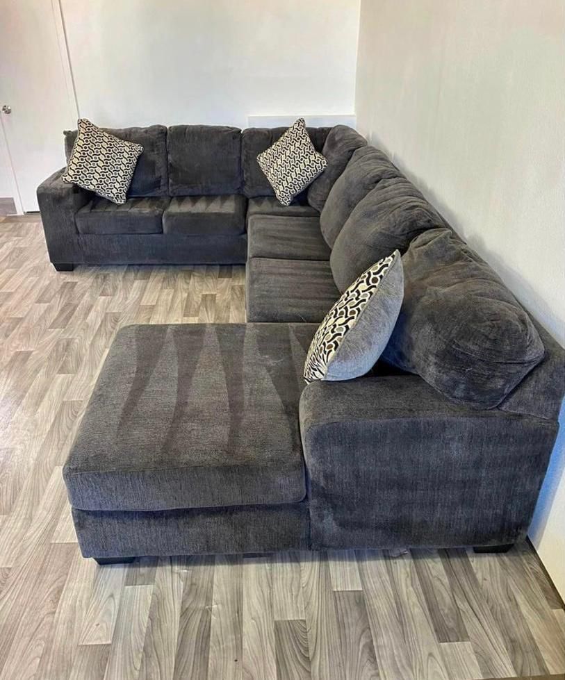 Grey Sectional Couch