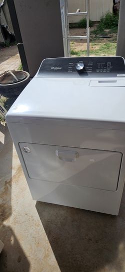 Whirlpool 7-Cu Ft Electric Dryer (White

