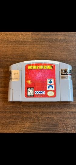 N64 Nintendo 64 Mission Impossible Game