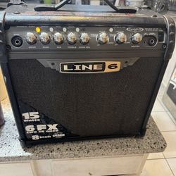 Line 6 Spider III Guitar Modeling; 15 watts