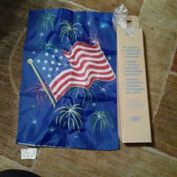 Yard Flag Never Used Make Offer