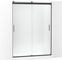 Kohler Levity 60x82 Shower Door In Black
