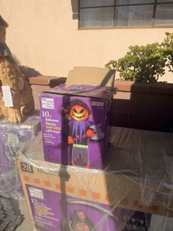 10ft Giant Sized Halloween inflatable Reaper