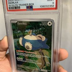 PSA Mint 9 Snorlax Promo 