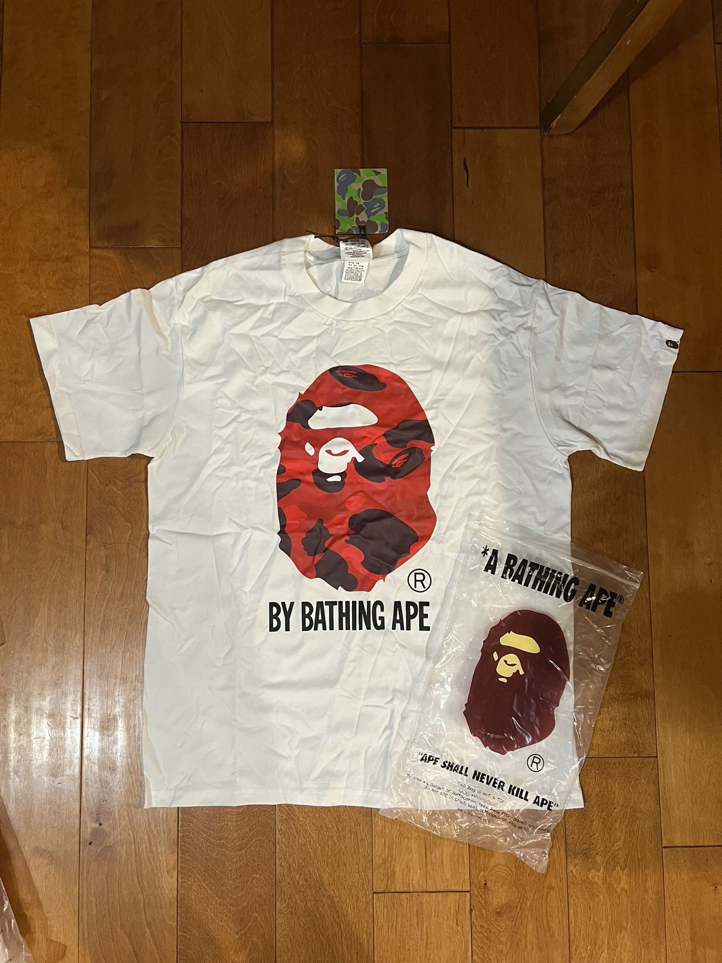 Bape Red Camo Tee