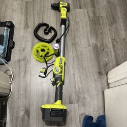 Ryobi 18V Power Scrubber With Soap Dispenser 