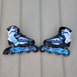 ROLLER BLADES SIZE JR 13 TO 3 AND  4 TO 6 WITH LIGHT