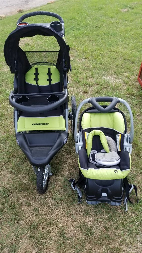 Infant car seat and stroller