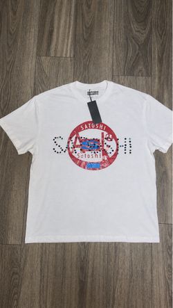SATOSHI ASK SATOSHI TEE WHITE