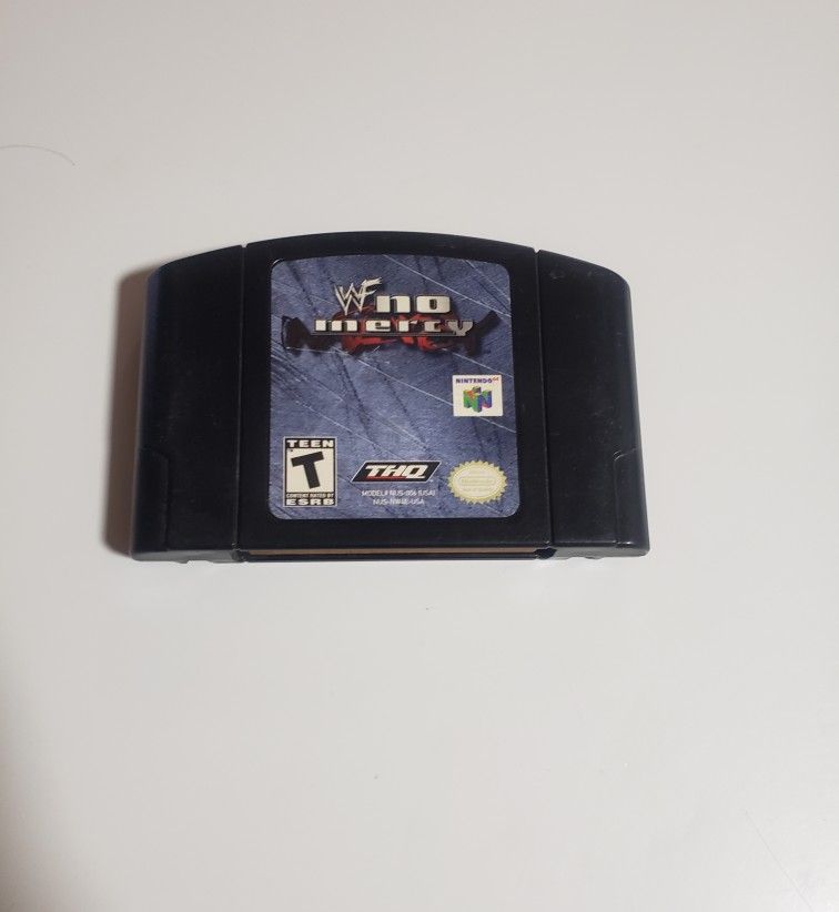 WWF No Mercy N64