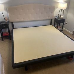 Electric Adjustable King Bed frame 