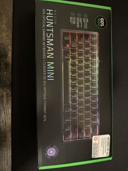 Huntsman Mini Keyboard With Logitech Keyboard