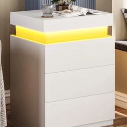 Tray Top 3 - Drawer End Table and Built-In Outlets BRAND NEW IN BOX 