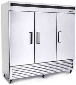 MBF8508 Stainless Steel 3 Door Commercial Refrigerator 