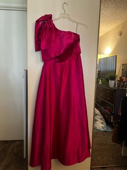 Hot pink gown size 20