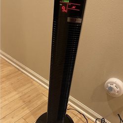 NEW Oscillating Fan, Tower Bladeless Fan 36” W/ Remote & LED Display !
