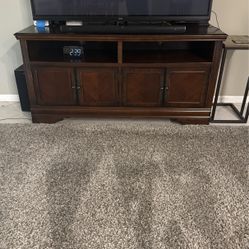 Dark Brown Entertainment Cabinet