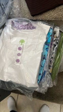 13 Brand New Scrub Tops – Bulk Lot