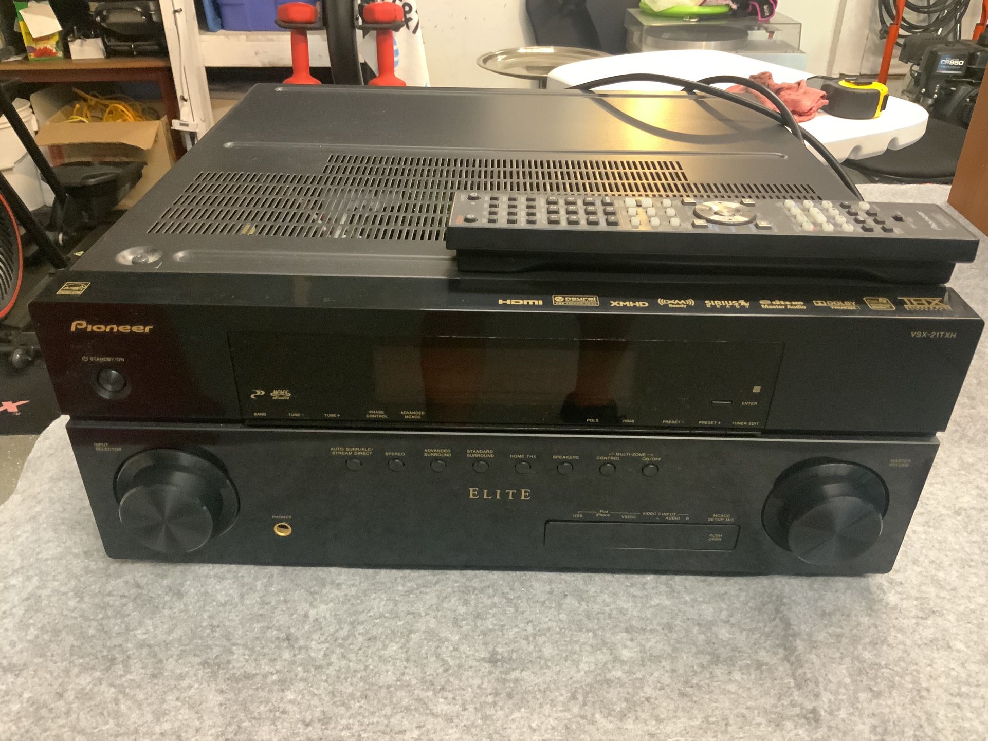 Pioneer Elite VSX-21TXH 7.1-Channel A/V Receiver THX Certified - $250 OBO
