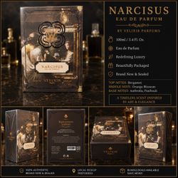 Velixir Narcisus Eau de Parfum 100ml – Brand New & Sealed