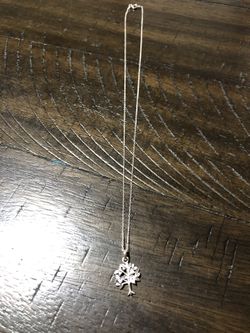 Silver necklace