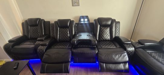 Sofas Reclining Con LED Barato!!!!!!!!!!!!