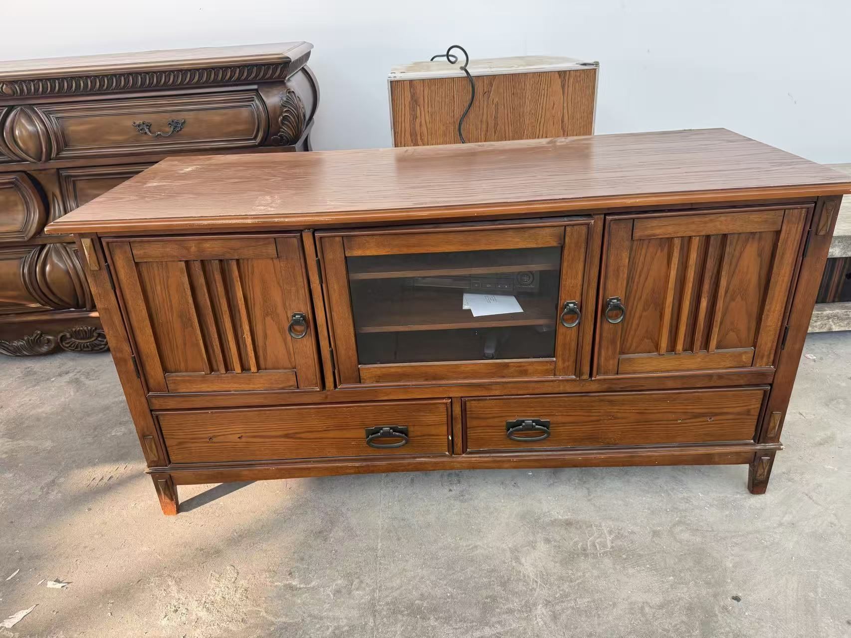 TV STAND OR CABINET SHELF, OBO, Rowland Heights self pickup