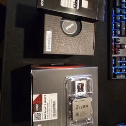 Selling this AMD Ryzen 5 5600X 6-core, 12-thread unlocked desktop processor with Wraith Prism RGB cooler.