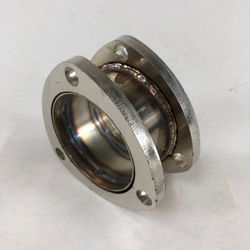 3 inch 3 Bolt Flange Exhaust Muffler Pipe Extension Flange Mild Steel Adapter   (FG CBE AD300-3B