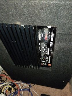 Sub and amp