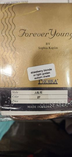 Forever Young by Sophia Kaplin Julie Wig Color 27