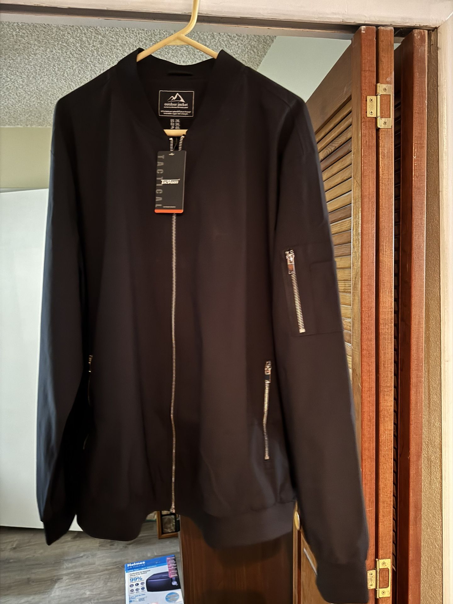 Mens Casual Lightweight Bomber Jacket 2XL
