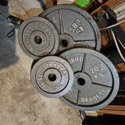Olympic Weights Plates 140lbs