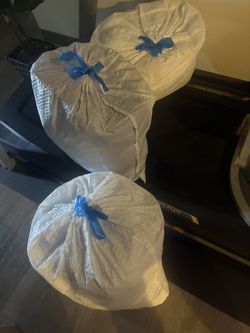 6. White plastic bag women and baby clothes Surtido Y Cosméticos General Nuevo Y Usado