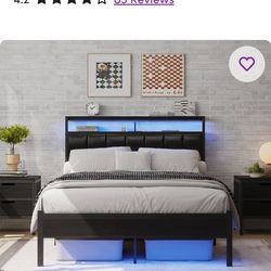 Bedroom Set comes with 2 night stands and a dresser.