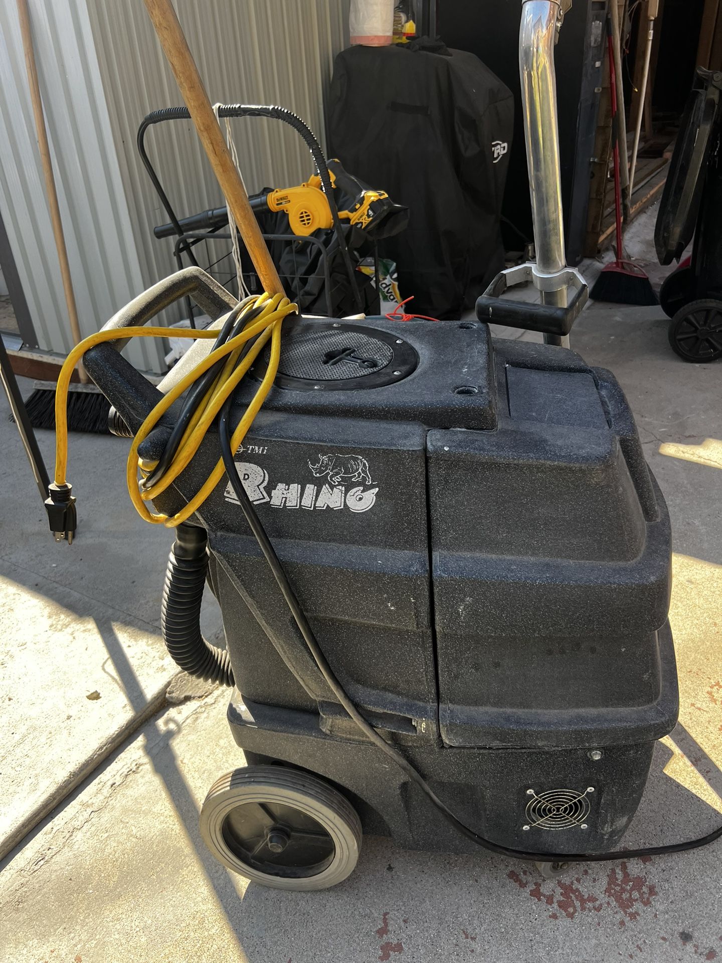 TMI Rhino Dual Vac Carpet Clear