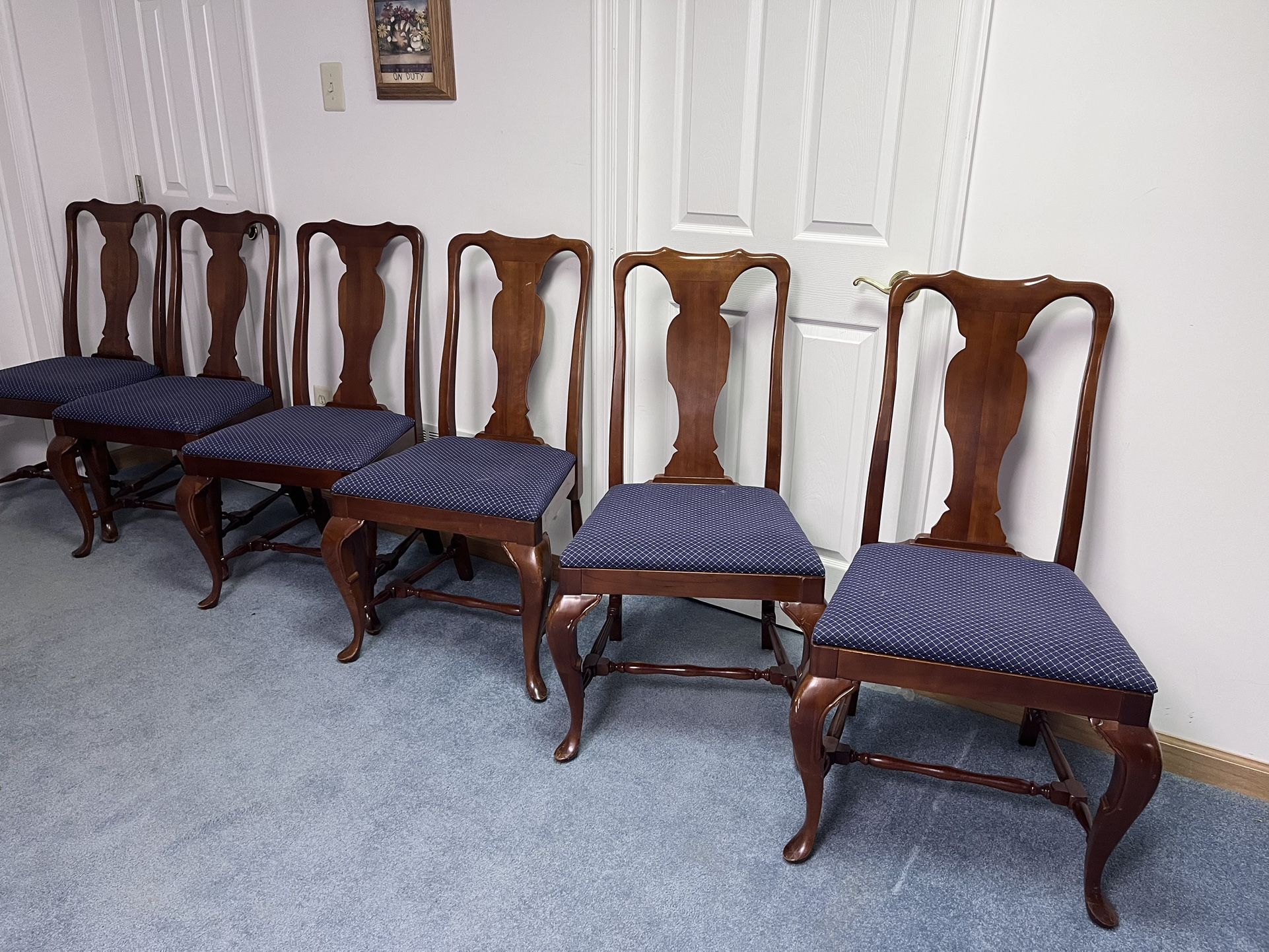 Six JB Van Sciver Dining Chairs (1950s)