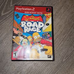 Ps2 The Simpsons Road Rage