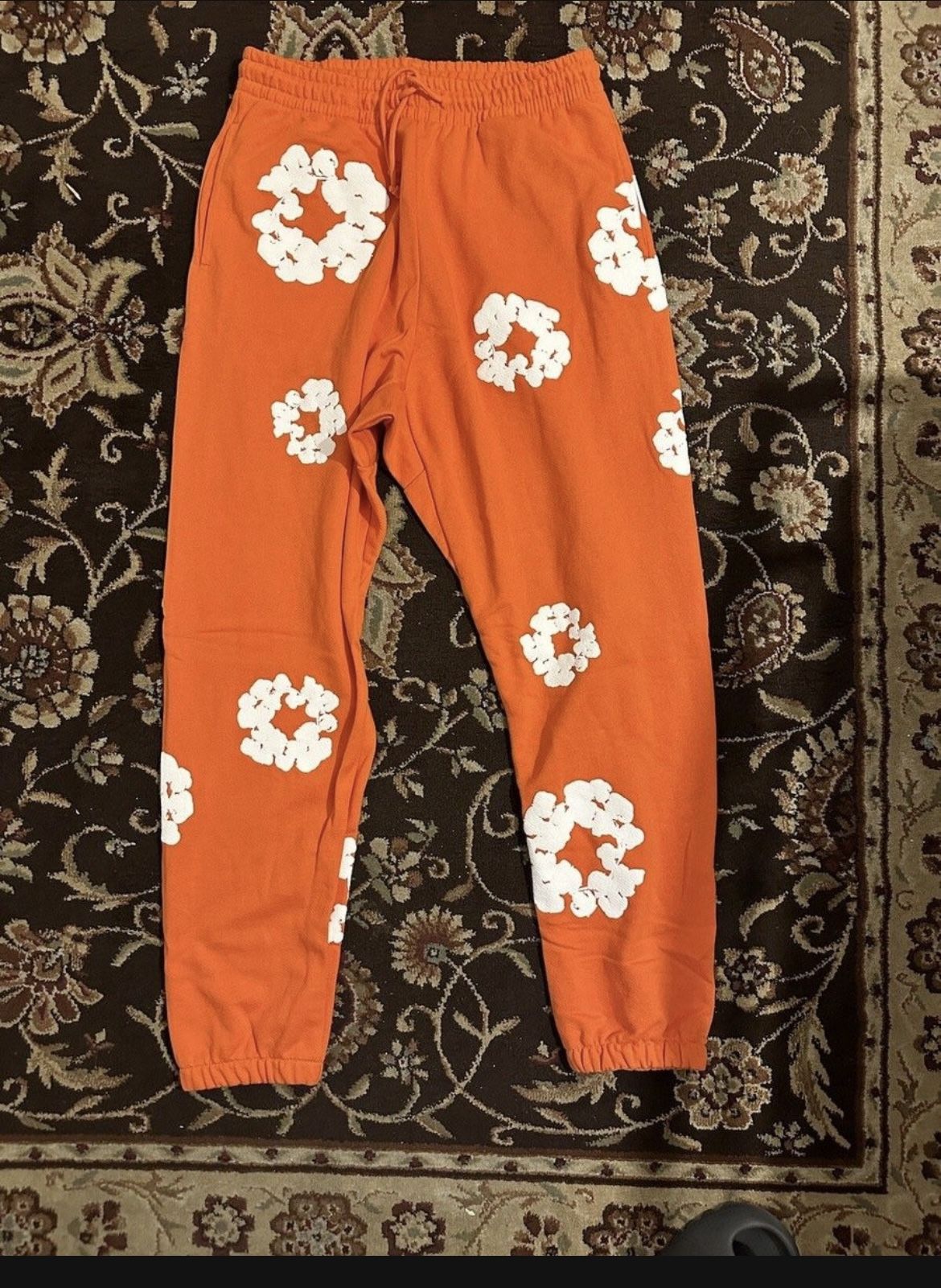 Denim Tear Orange Sweatpants