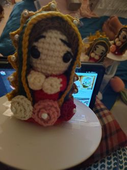 Virgen tejida
