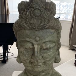 Decorative Buddha Statue - Possibly Soapstone - Very Heavy - Pickup In Granada Hills 