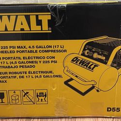 Dewalt 4.5 Gallon Air Compressor 